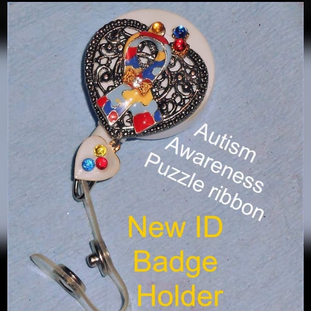 Autism ID Badge Holder